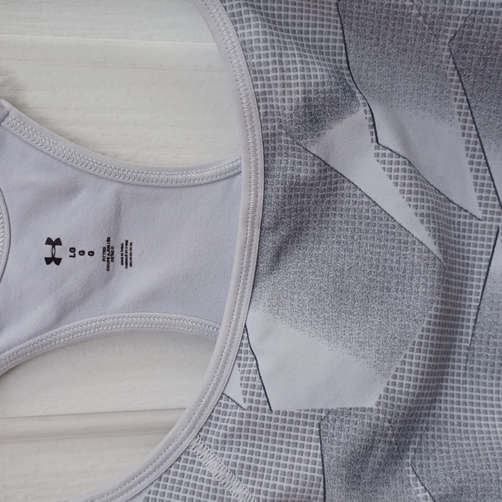 UNDER ARMOUR Sports Bra Sz L - Picture 2 of 3